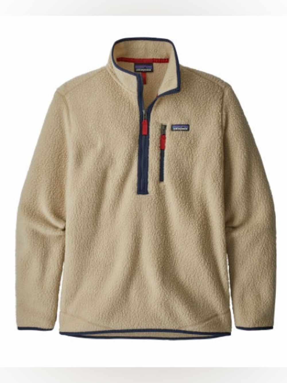 Patagonia Retro Pile Fleece Pullover El Cap Khaki Men’s L 22810 FA18